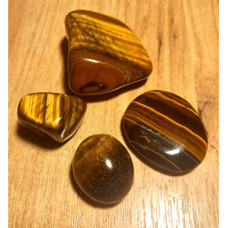 Tigerauge-Set 4 Steine