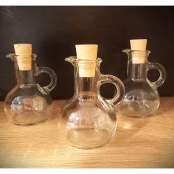 Glaskännchen für Zauberöle 3er Set