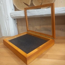 Vintage Holz-Schaukasten -Handgearbeitete (35x25 cm) – Tolles Upcycling für Schmuck, Karten, Pendel & spirituelle Schätze